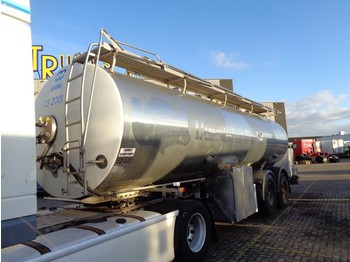 Semiremorcă cisternă pentru transport de laptelui MAISONNEUVE Milk / Water+ 2 Comp + Pump + adr+25000 liter: Foto 1