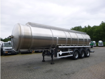 Semiremorcă cisternă pentru transport de combustibili Magyar Fuel tank inox 35.3 m3 / 3 comp + pump / ADR 04/2020: Foto 1