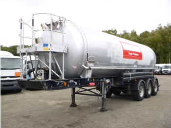 Semiremorcă cisternă pentru transport de făină Metalair Feldbinder Powder tank alu 37 m3 / 1 comp (tipping): Foto 1