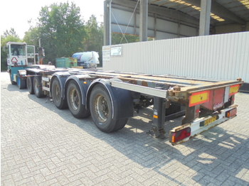 Semiremorcă transport containere/ Swap body Nooteboom CT 60-05Deel chassis 5 axle: Foto 1