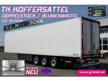 Schmitz Cargobull SKO 24/ THERMOKING SLXe300/ DOPPELSTOCK/ BLUMEN  - Semiremorcă frigider: Foto 1
