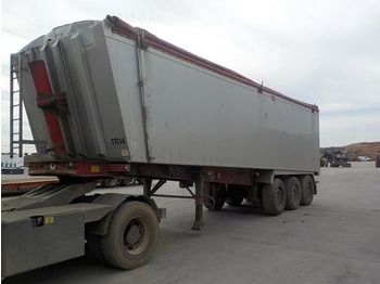  2007 Weightlifter Tri Axle Insulated Bulk Tipping Trailer c/w WLI, Easy Sheet (Plating Certificate Available, Tested 05/20) - Semiremorcă basculantă