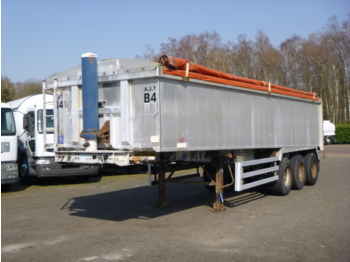 Weightlifter Tipper trailer alu 28 m3 + tarpaulin - Semiremorcă basculantă