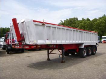 Weightlifter Tipper trailer alu / steel 34.5 m3 + tarpaulin - Semiremorcă basculantă