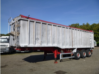 Wilcox Tipper trailer alu 49 m3 + tarpaulin - Semiremorcă basculantă