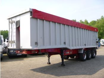 Wilcox Tipper trailer alu 54 m3 + tarpaulin - Semiremorcă basculantă