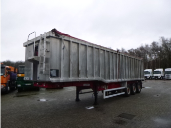 Wilcox Tipper trailer alu 55 m3 + tarpaulin - Semiremorcă basculantă
