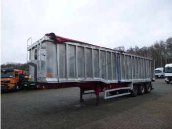 Wilcox Tipper trailer alu 55 m3 + tarpaulin - Semiremorcă basculantă
