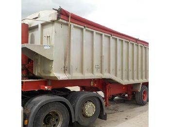  Wilcox Tri Axle Bulk Tipping Trailer (Plating Certificate Available, Tested 10/19) - Semiremorcă basculantă
