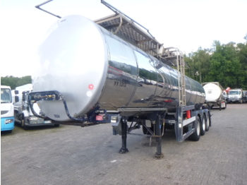 Clayton Food tank inox 23.5 m3 / 1 comp - Semiremorcă cisternă