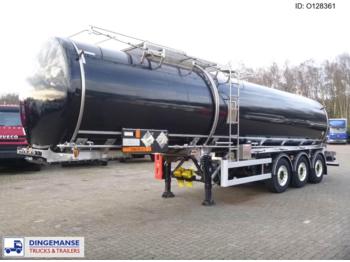 Crossland Bitumen tank inox 33.4 m3 + heating / ADR/GGVS - Semiremorcă cisternă