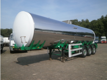 Crossland Food tank inox 30 m3 / 1 comp - Semiremorcă cisternă