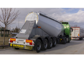 EMIRSAN 4 Axle Cement Tanker Trailer - Semiremorcă cisternă