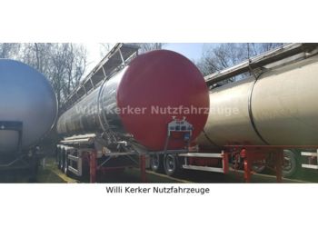 HLW Lebensmittelauflieger 3Ka 34 m³  7492  - Semiremorcă cisternă