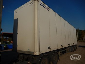  Ekeri L/L-4 4-axlar Box Trailer (side doors) - Semiremorcă furgon
