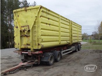Närko D4YF51H11 Lastbilssläp med containers  - Semiremorcă furgon