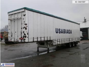 Traylona 3-axle jumbo curtain side trailer / 57500 KG - Semiremorcă prelată