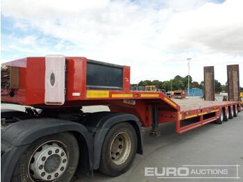  2020 Scorpion 4 Axle Step Frame Low Loader Trailer, Hydraulic Ramps, Lift Axle, (Declaration of Conformity Available) - Semiremorcă transport agabaritic