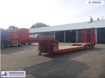 Galtrailer 3-axle lowbed trailer 50000 kg / steering axle - Semiremorcă transport agabaritic