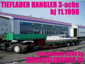  HANGLER TIEFLADER ZWANGSGELENKT 3-achs / BDF - Semiremorcă transport agabaritic
