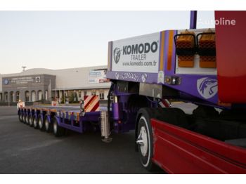 KOMODO EXTENDABLE HYDRAULIC STREEING LOWBED - Semiremorcă transport agabaritic
