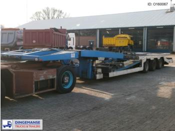 Louault 3-axle truck/machinery transporter trailer - Semiremorcă transport agabaritic
