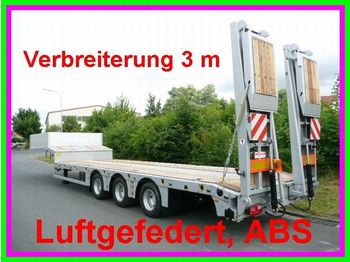 Möslein 3 Achs Satteltieflader, Luftgefedert - Semiremorcă transport agabaritic