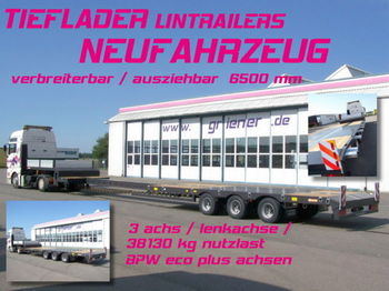  TIEFLADER LINTRAILERS lenka. /verbreiterbar/AZB - Semiremorcă transport agabaritic
