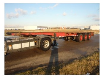 Pacton Container chassis 3axle 40ft - Semiremorcă transport containere/ Swap body