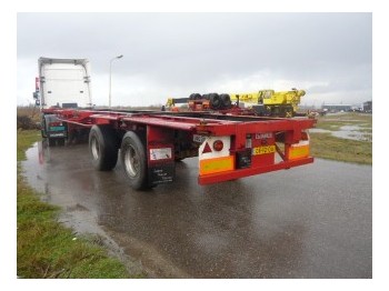 Pacton Containerchassis 2 axle 40ft - Semiremorcă transport containere/ Swap body