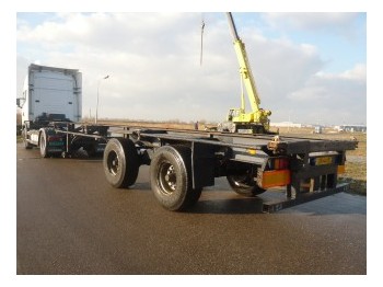 Pacton containerchassis 2 axle 40ft - Semiremorcă transport containere/ Swap body