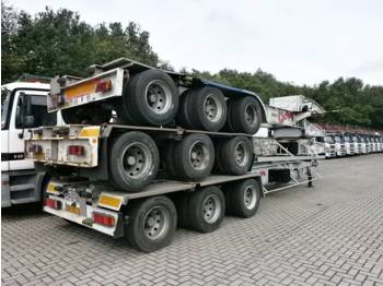 Titan Tank container trailer 20 ft - Semiremorcă transport containere/ Swap body