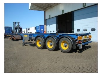 Van Hool wisselbare opbouw - Semiremorcă transport containere/ Swap body
