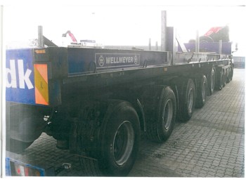 wellmeyer 5-axle ballast trailer - Semiremorcă