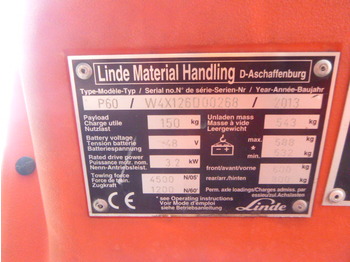 Linde P-60-48 - Tractor electric: Foto 2