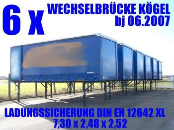 Kögel ENCO 74 / wechselbrücke LASI / LADUNGSSICHERUNG - Suprastructură interschimbabilă/ Container