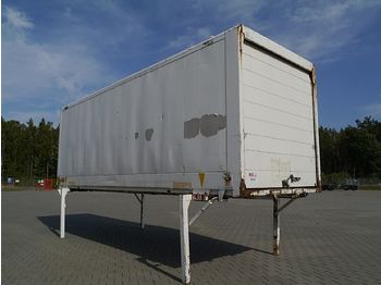Caroserie furgon Krone BDF Wechselkoffer Rolltor Lagerbehälter 7,45 m: Foto 1