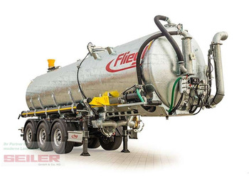Fliegl STF 27.500 Truck-Line Dreiachs 27,5m³ - Cisternă vidanjă: Foto 1
