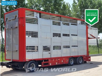 DAF XF105.460 6X2 Manual SSC Berdex Livestock Cattle Transport Euro 5 - Remorcă agricolă