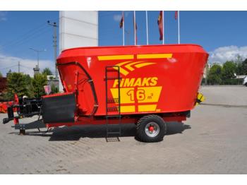 Fimaks Futtermischwagen 16m3 FMV 16 F/ feeding mixer / wóz paszowy - Remorcă distribuit furaje