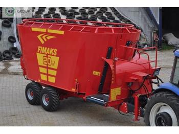 Fimaks Futtermischwagen 20m3 FMV 20 F/ feeding mixer / wóz paszowy - Remorcă distribuit furaje