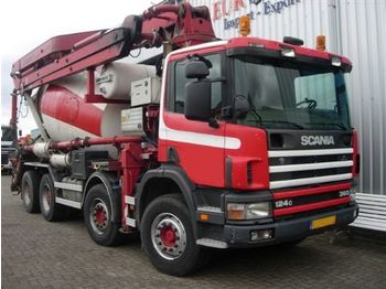 Scania Putzmeister  M 24/8m3 - Autopompă de beton