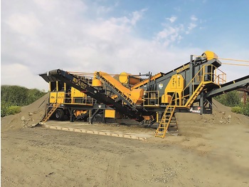 FABO MCK-65 MOBILE JAW CRUSHER + CONE CRUSHER 60-80 TPH - Concasor mobil
