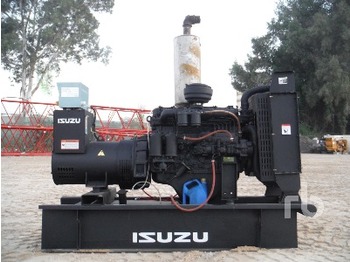 Isuzu Powered 90 Kva Skid Mounted - Generator electric