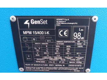 Genset MPM 15/400 I-K - Welding Genset - DPX-35500  - Generator electric: Foto 4