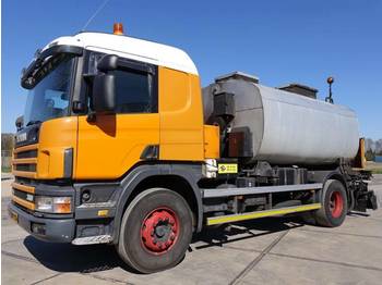 Maşină de asfaltat, Camion cisternă Scania P114G 4x2 380 Bitumen sprayer / euro 3: Foto 1